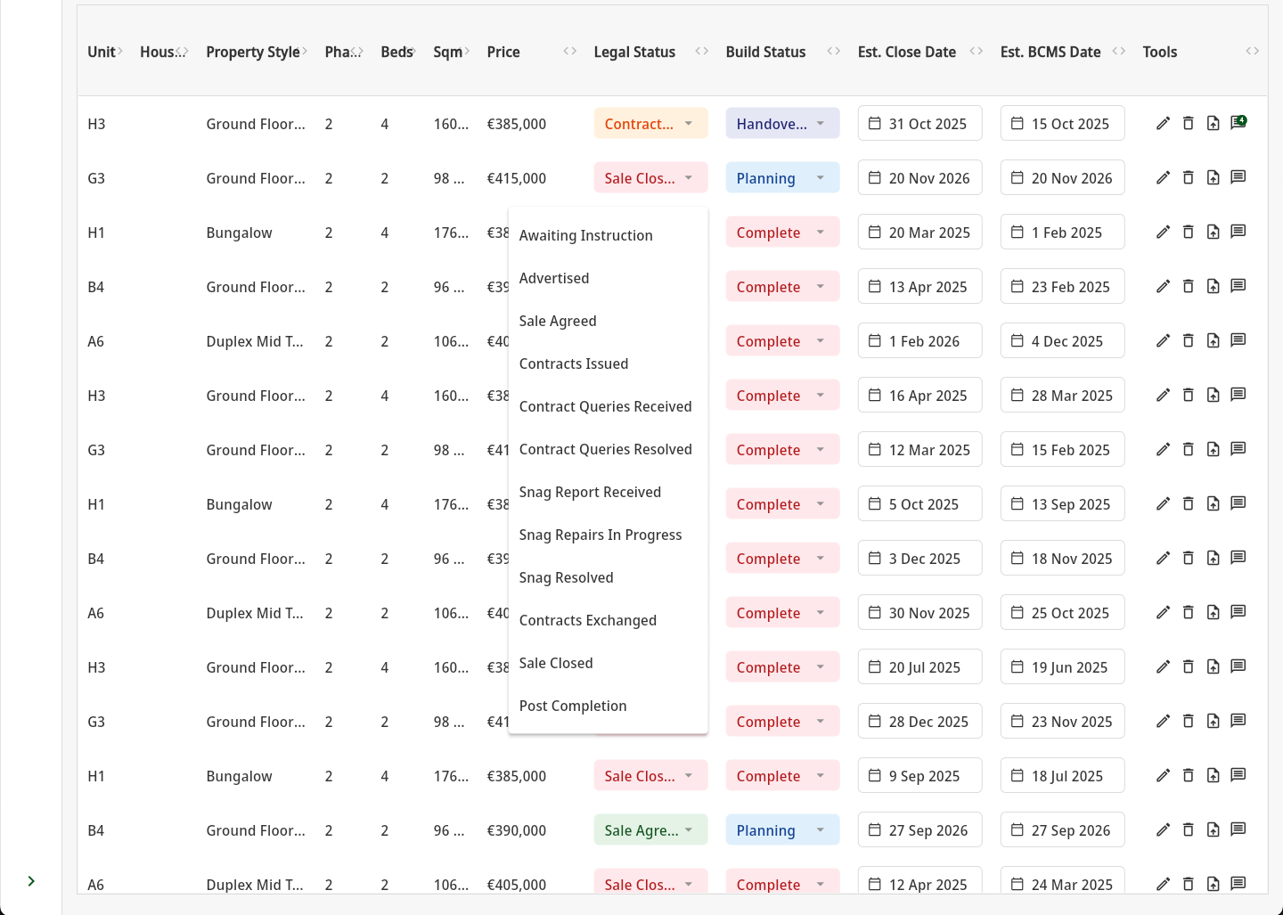 Traffic-light status system